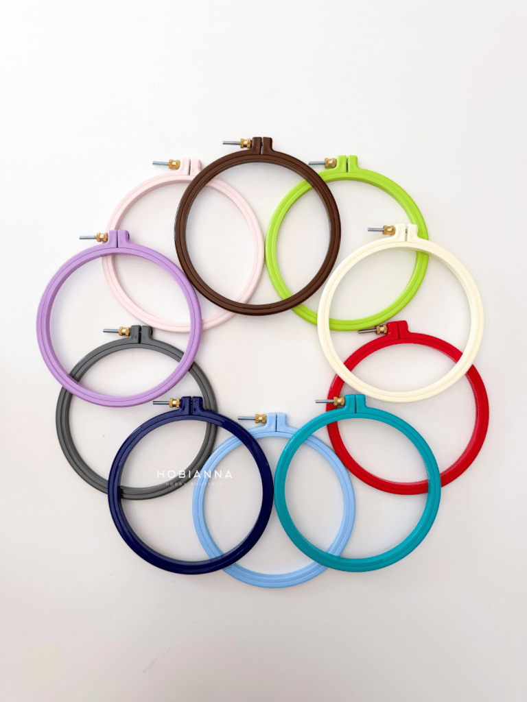Hello Plastik Punch ve Nakış Kasnağı (Çap: 15cm)