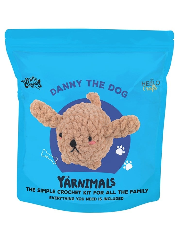 Hello Softie Yarnimals Amigurumi Kiti - YN004 - Danny The Dog