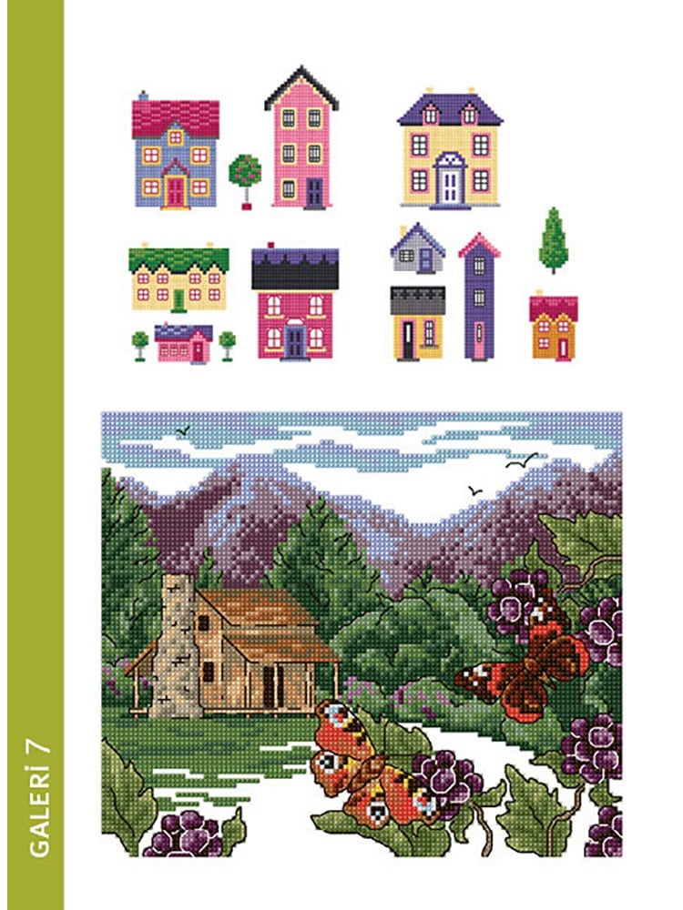 Cross Stitch Motif Series 5 - Landscape Book