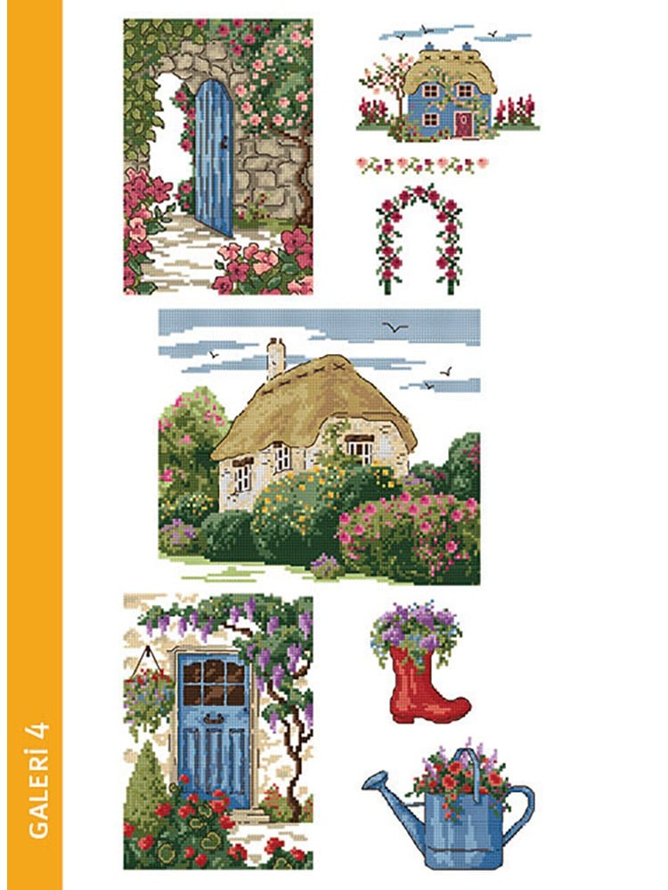 Cross Stitch Motif Series 5 - Landscape Book