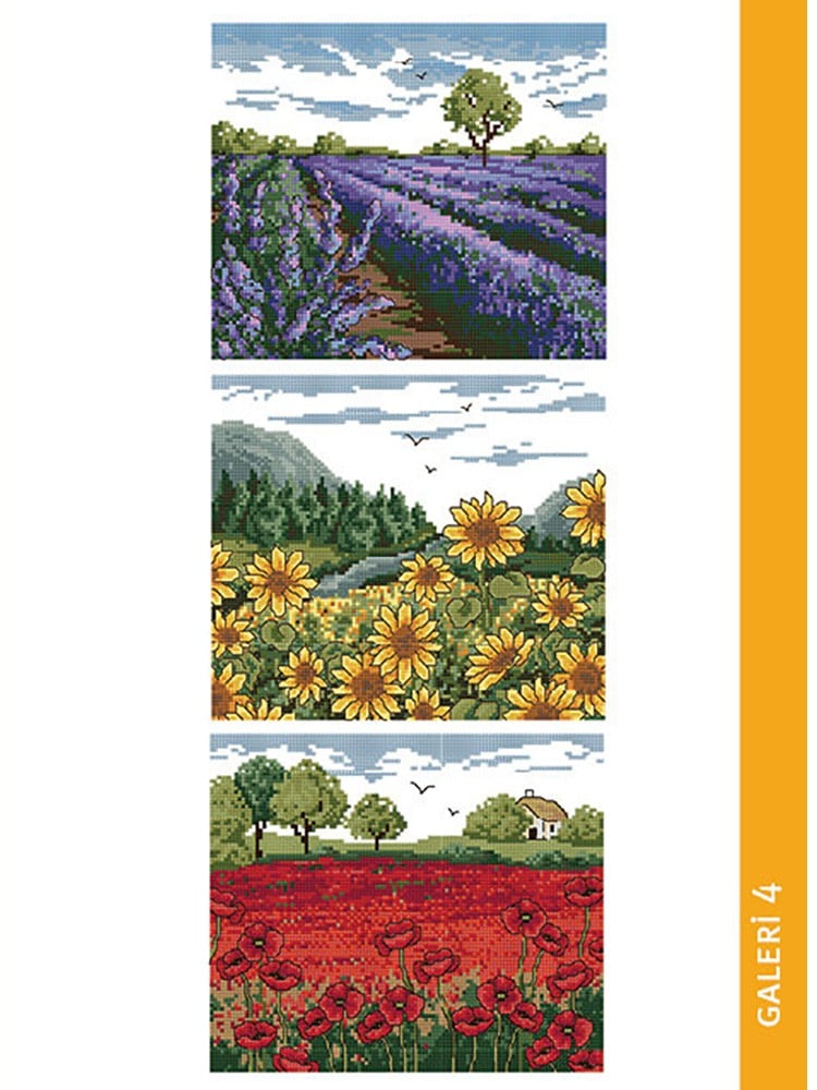 Cross Stitch Motif Series 5 - Landscape Book