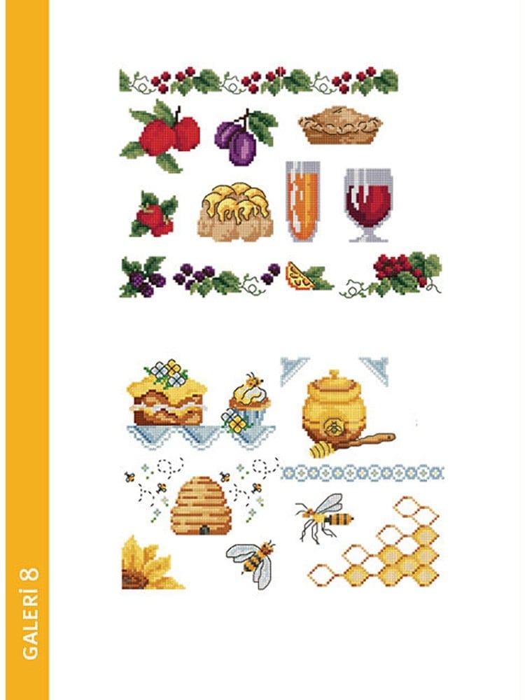 Cross Stitch Motif Series 6 - Kitchen Book