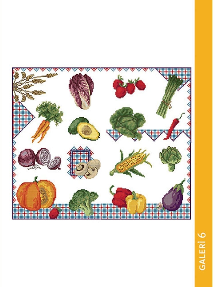 Cross Stitch Motif Series 6 - Kitchen Book