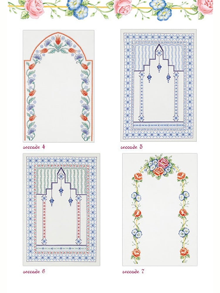 Cross Stitch Prayer Rug Modelleri 1 Book