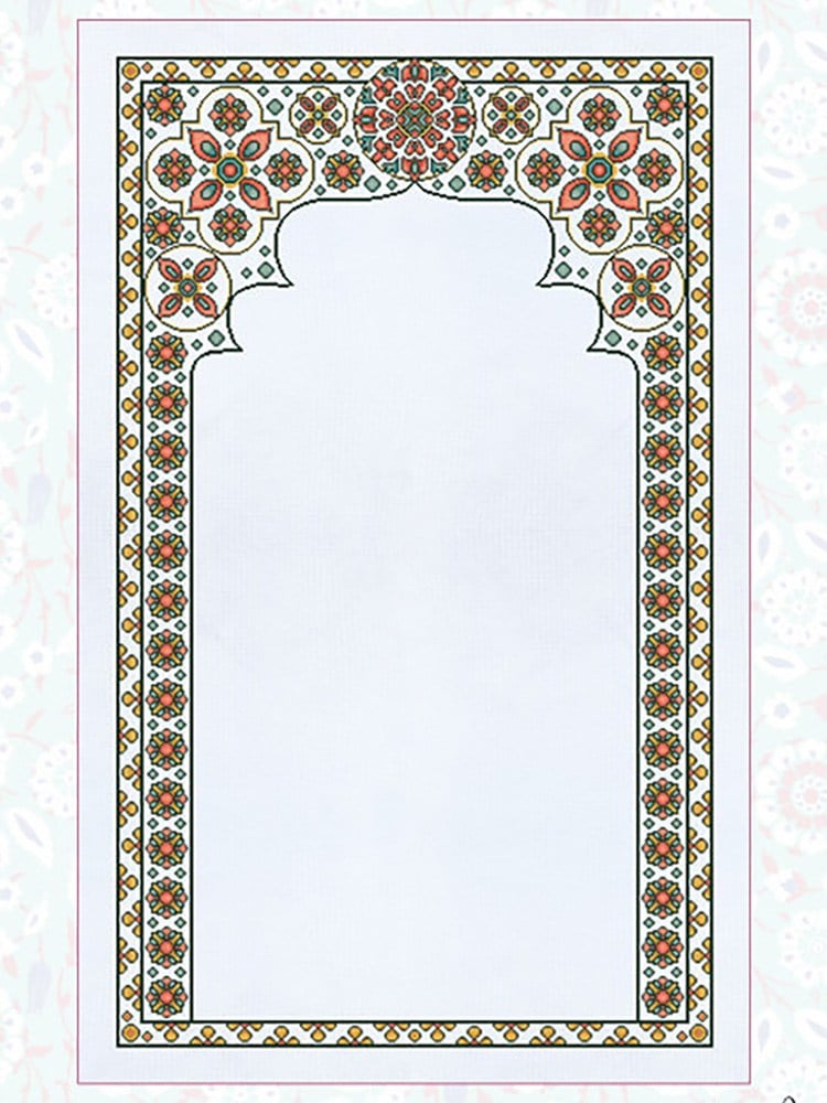 Cross Stitch Prayer Rug Modelleri 6