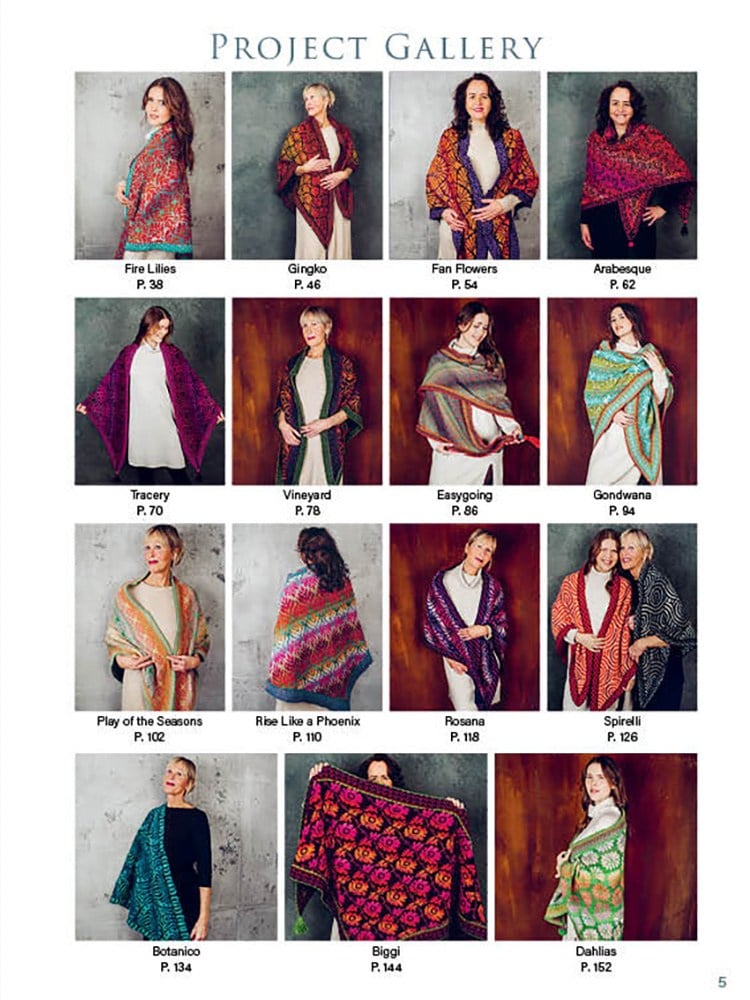Knit Artistic Shawls (English)