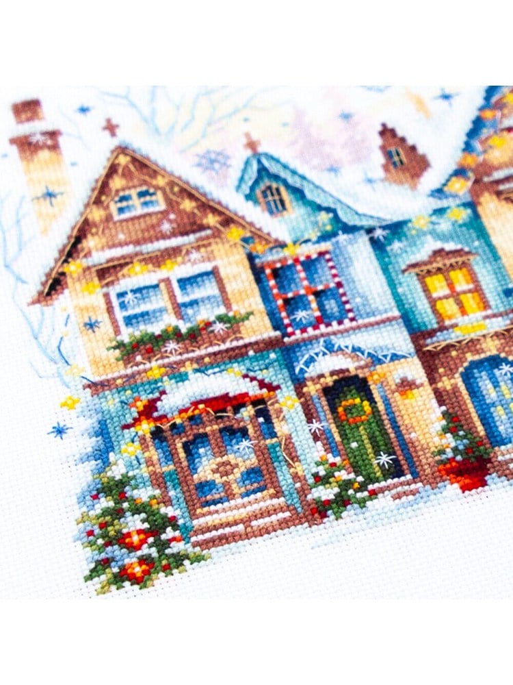 Magic Needle Christmas Street Cross Stitch Kit - 70-23