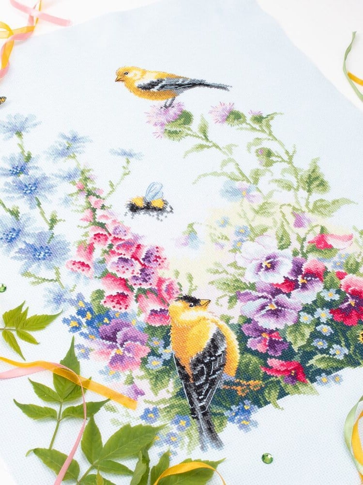 Magic Needle Summer Song Cross Stitch Kit - 130-031