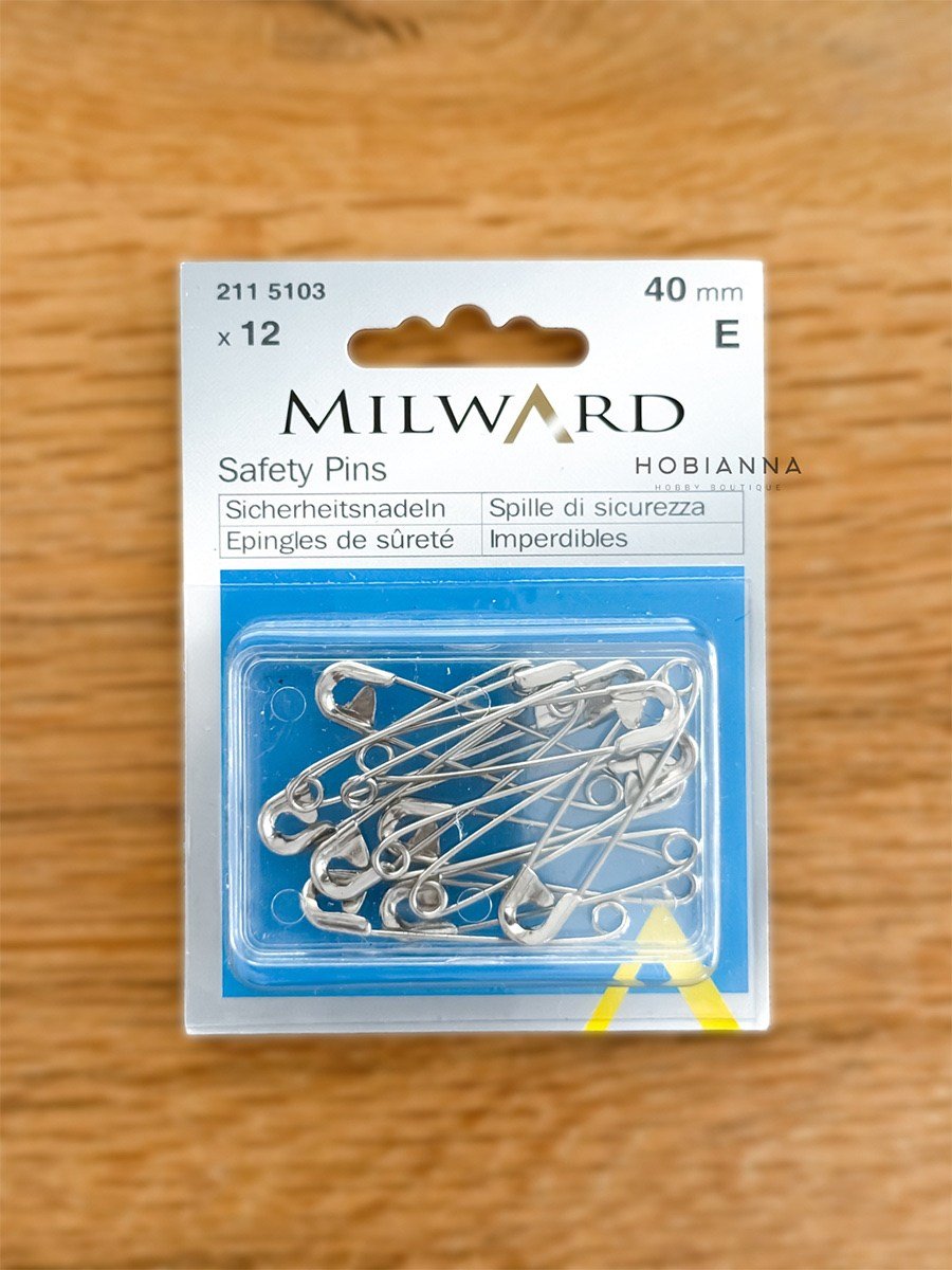 Milward Çengelli İğneler - 40mm / 12`li kutu