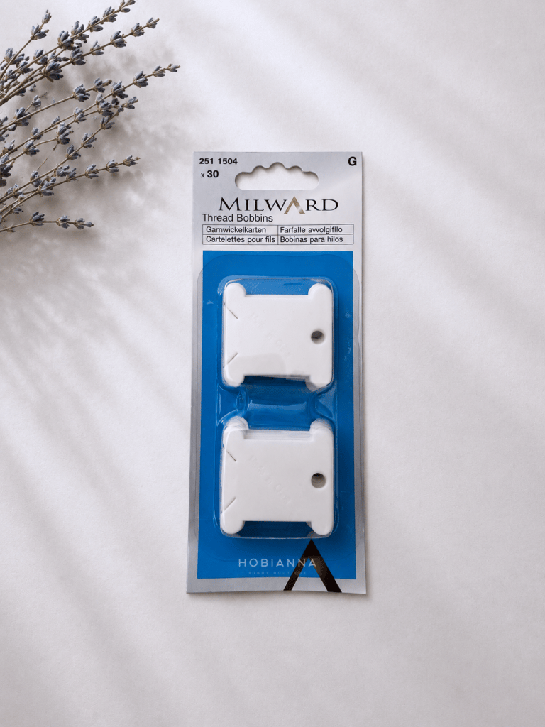 Карты для намотки нитей Milward - пластик, 30 шт