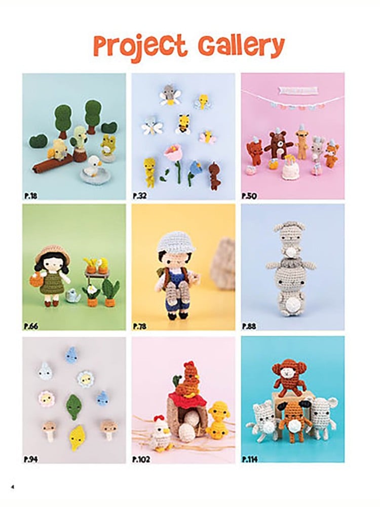 Mini Amigurumi Kitabı (İngilizce)