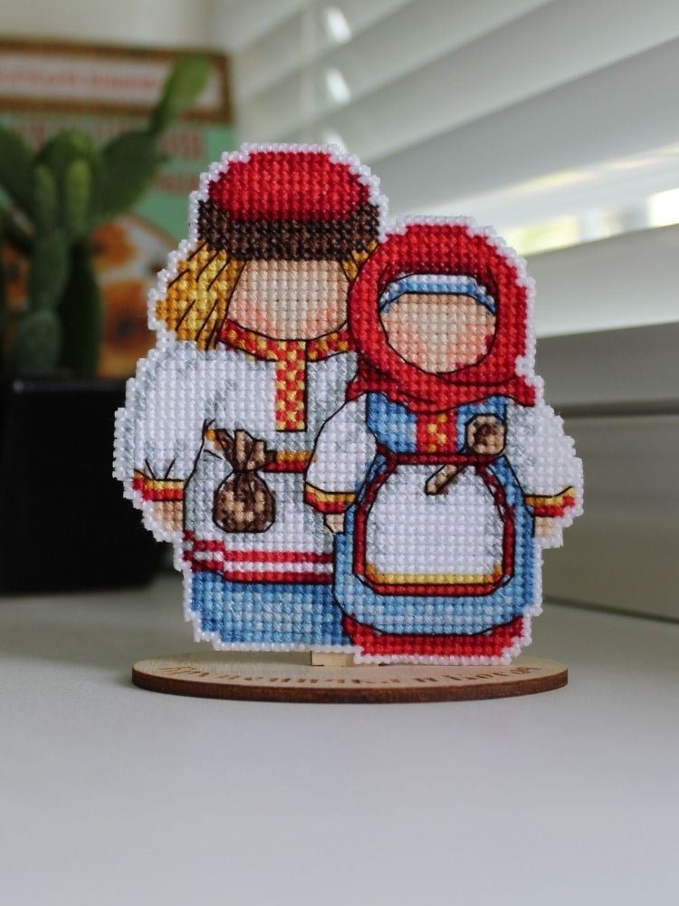 MP Studia Plastic Aida Cross Stitch Kit - P-0153