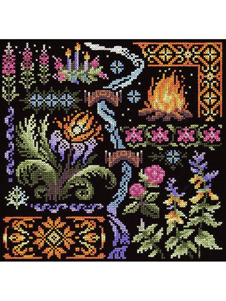 MP Studia Sampler: Ivan Kupala Gecesi Kanaviçe Kiti (Etamin, İplik ve Şema Dahil) - HB-890