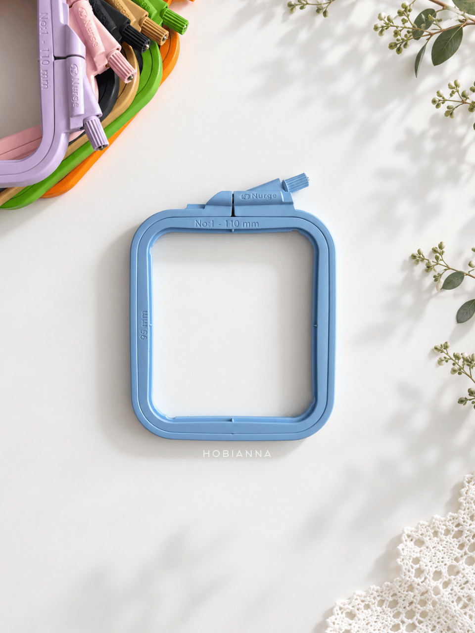Nurge Plastik Kare Kasnak – No:1 (11x9,5cm)