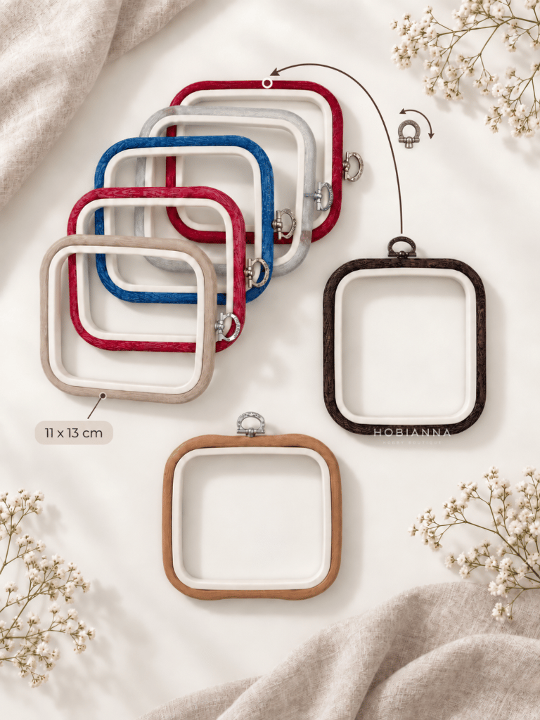 Nurge Plastic Square Panel Hoop No:1 (11x13cm)