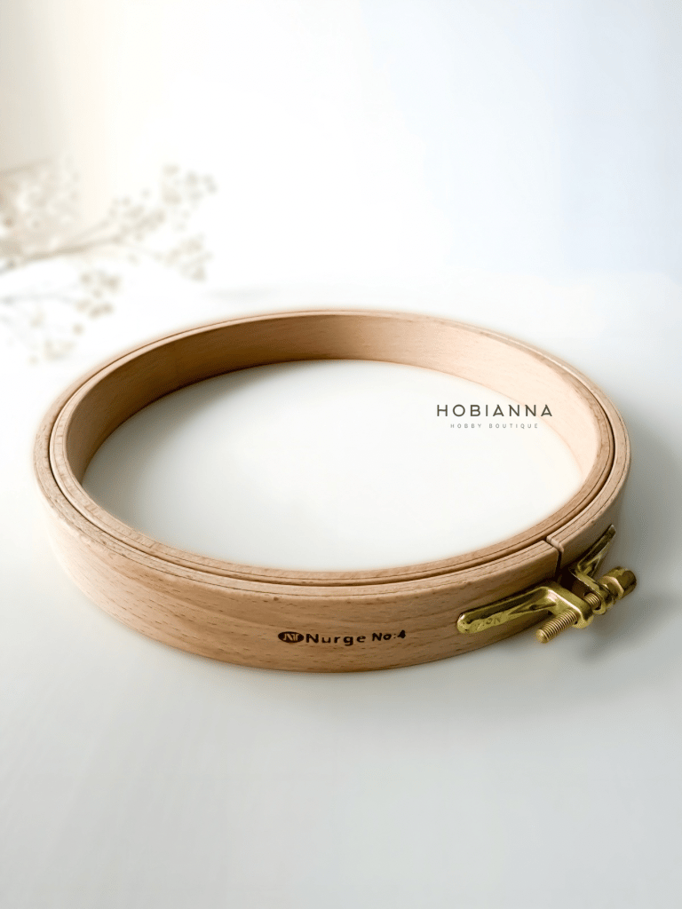 Nurge Vidalı Ahşap Kasnak (24mm Kalınlık)