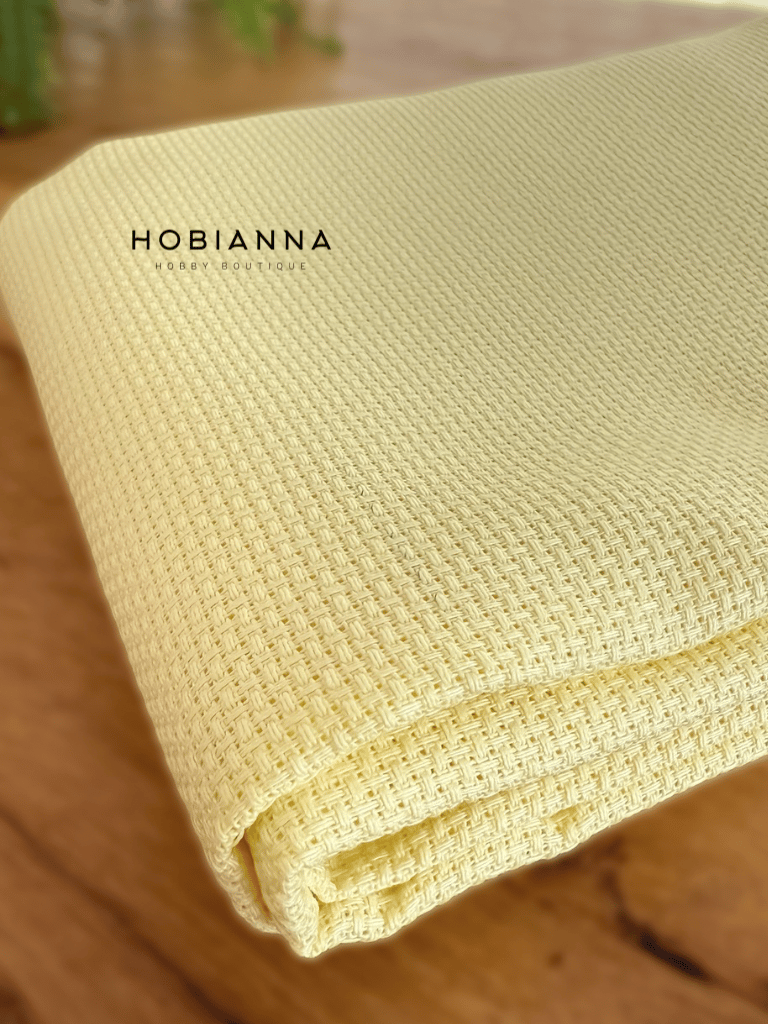 Pakteks Kalın Etamin En:150cm, 11Ct - Limon Sarı