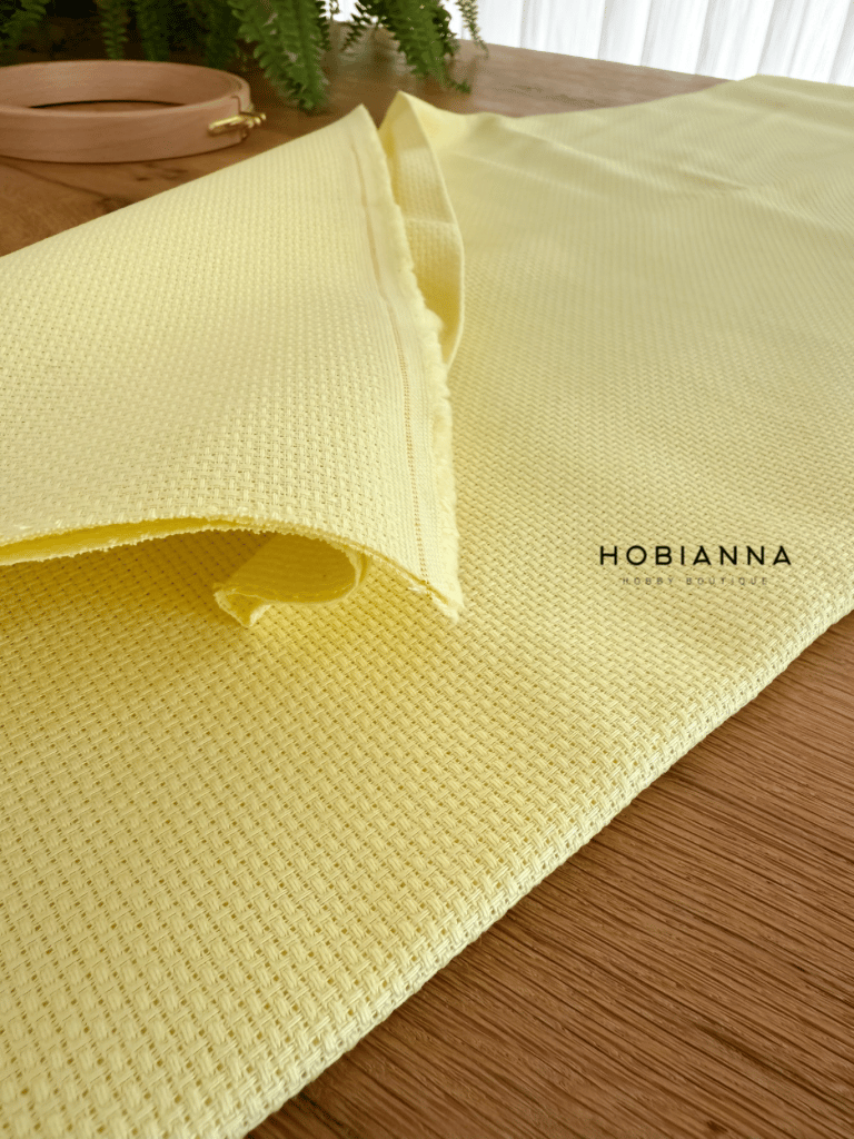 Pakteks Kalın Etamin En:150cm, 11Ct - Limon Sarı