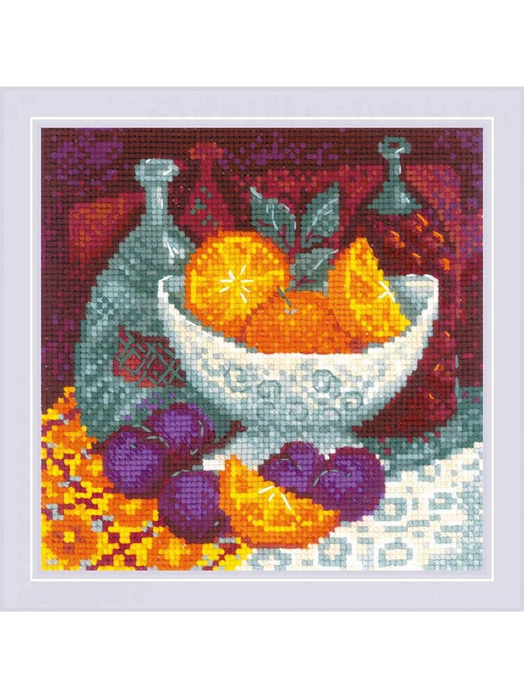 Riolis Cross Stitch Kit - 1859 Portakallar