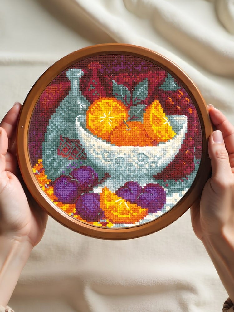 Riolis Cross Stitch Kit - 1859 Portakallar