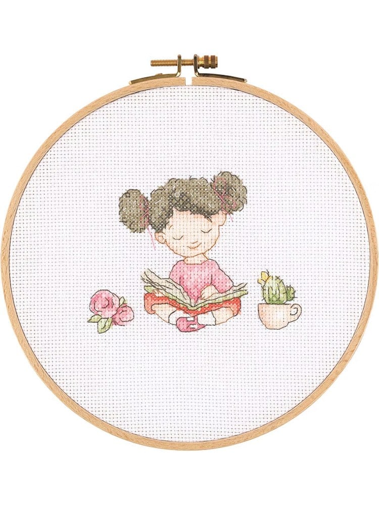 Tuva Cross Stitch Kit 20cm - E2002