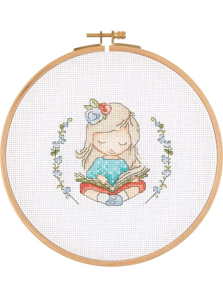 Tuva Cross Stitch Kit 20cm - E2004