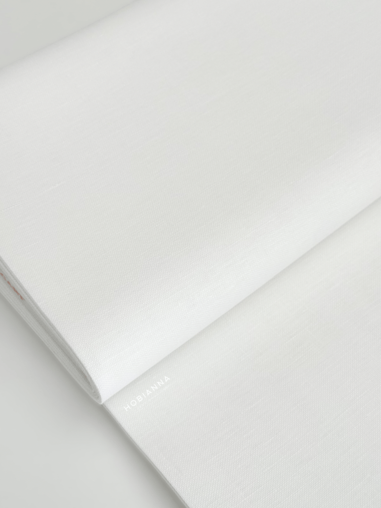 Zweigart Belfast - 3609-100, En:140cm, 32Ct - Beyaz