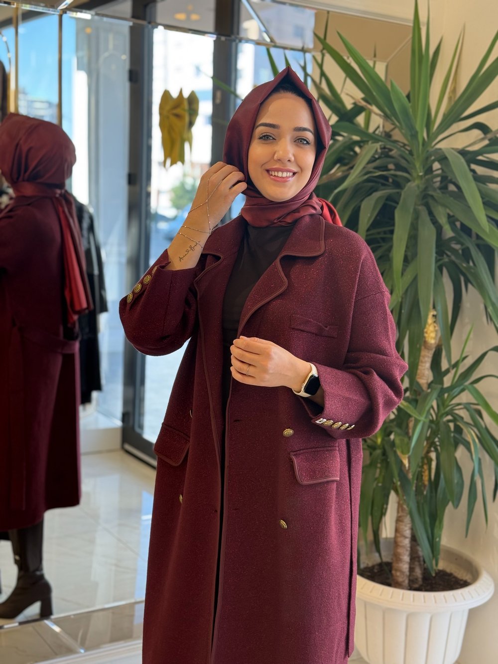 GHISA 6555 KABAN BORDO