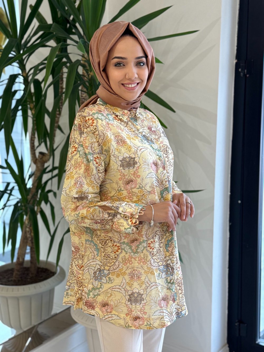 GHISA 4448 GÖMLEK SARI 