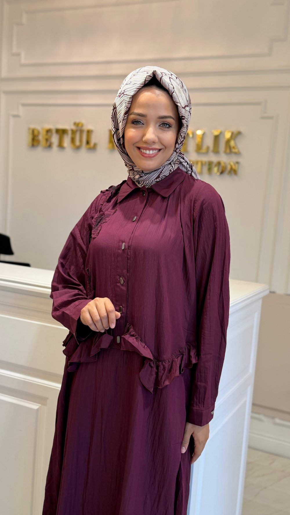 LİSSMORE 1012 ELBİSE BORDO