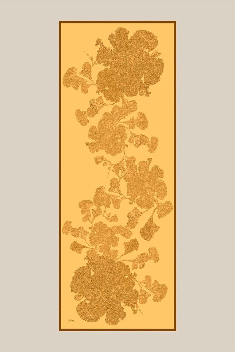 FARAH MULBERRY İPEK ŞAL SARI