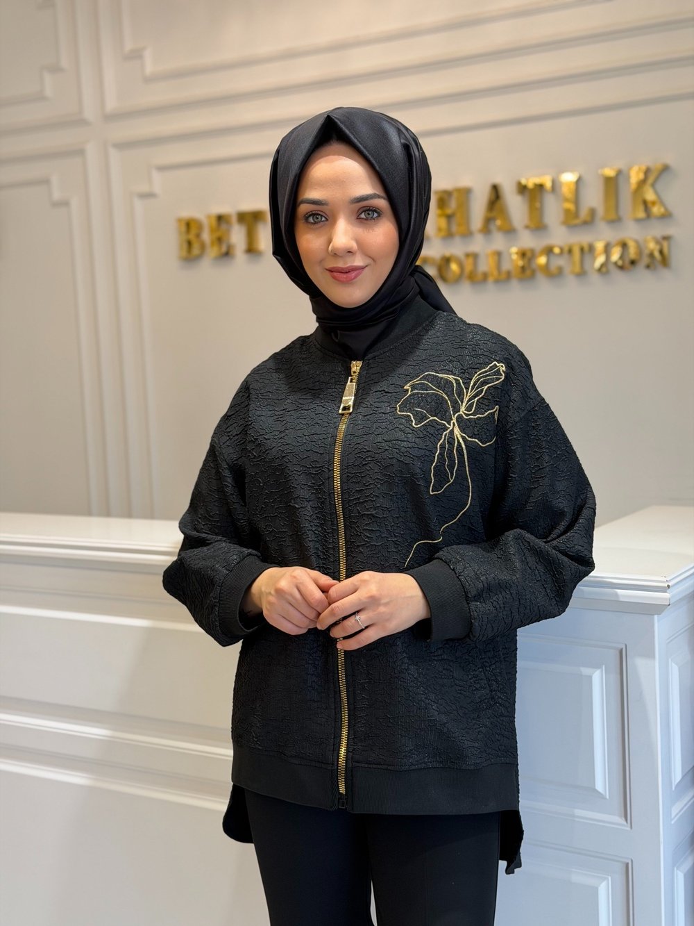MISSEMRAMISS 5123 CEKET SİYAH