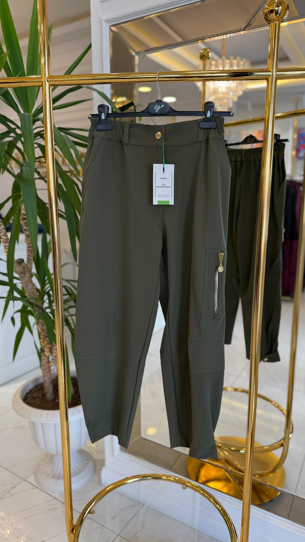 MISSEMRAMISS 4651 SAFARİ PANTOLON YEŞİL