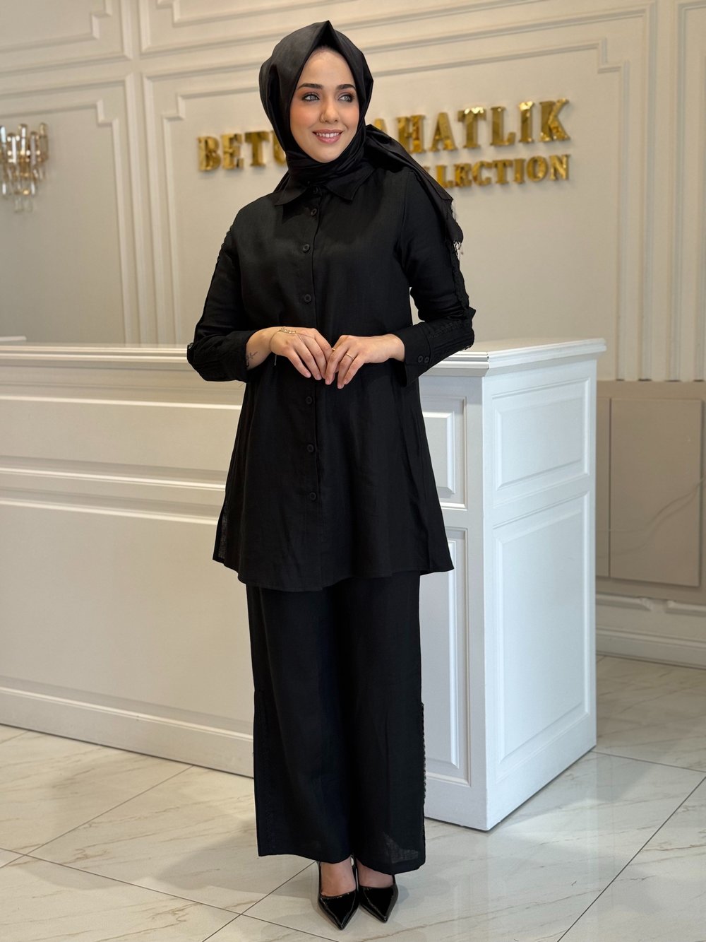 TIĞ TRİKO 3086 TAKIM SİYAH