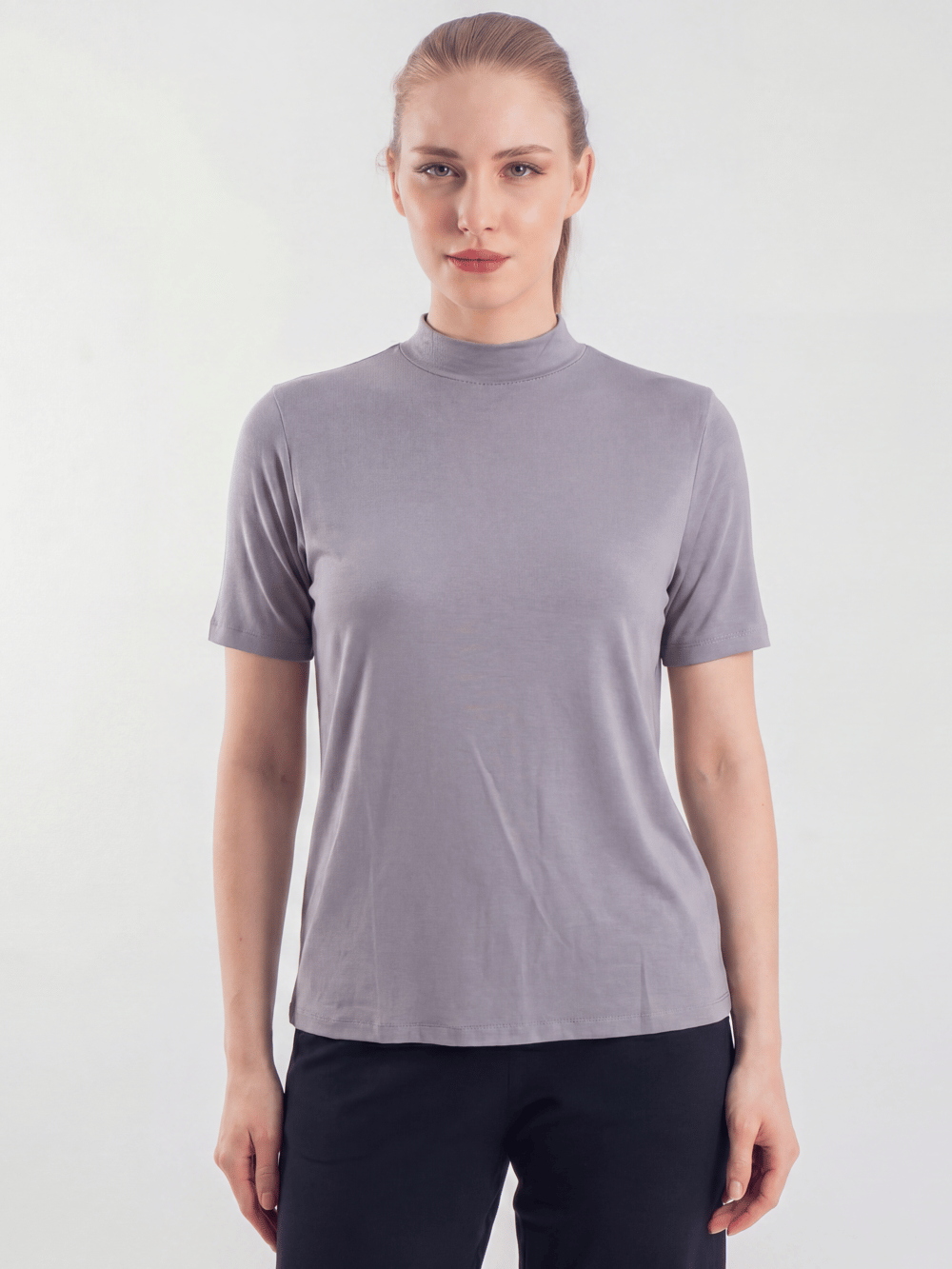 Kısa Kollu Basic Pamuk Penye Body