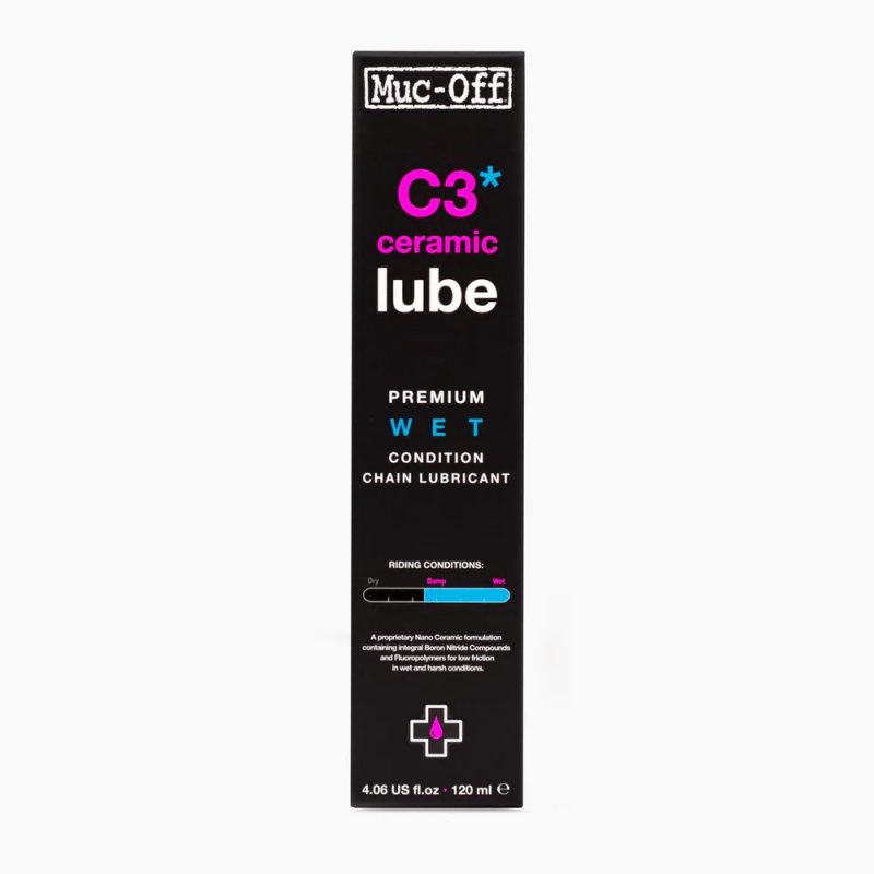 MUC-OFF C3 ISLAK HAVA SERAMİK ZİNCİR YAĞI 120ML