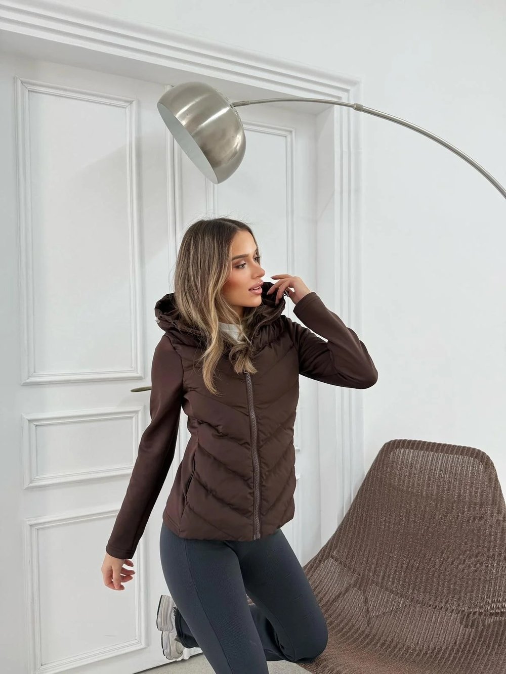 KAPÜŞONLU RANGE VİRAL MONT KAHVE