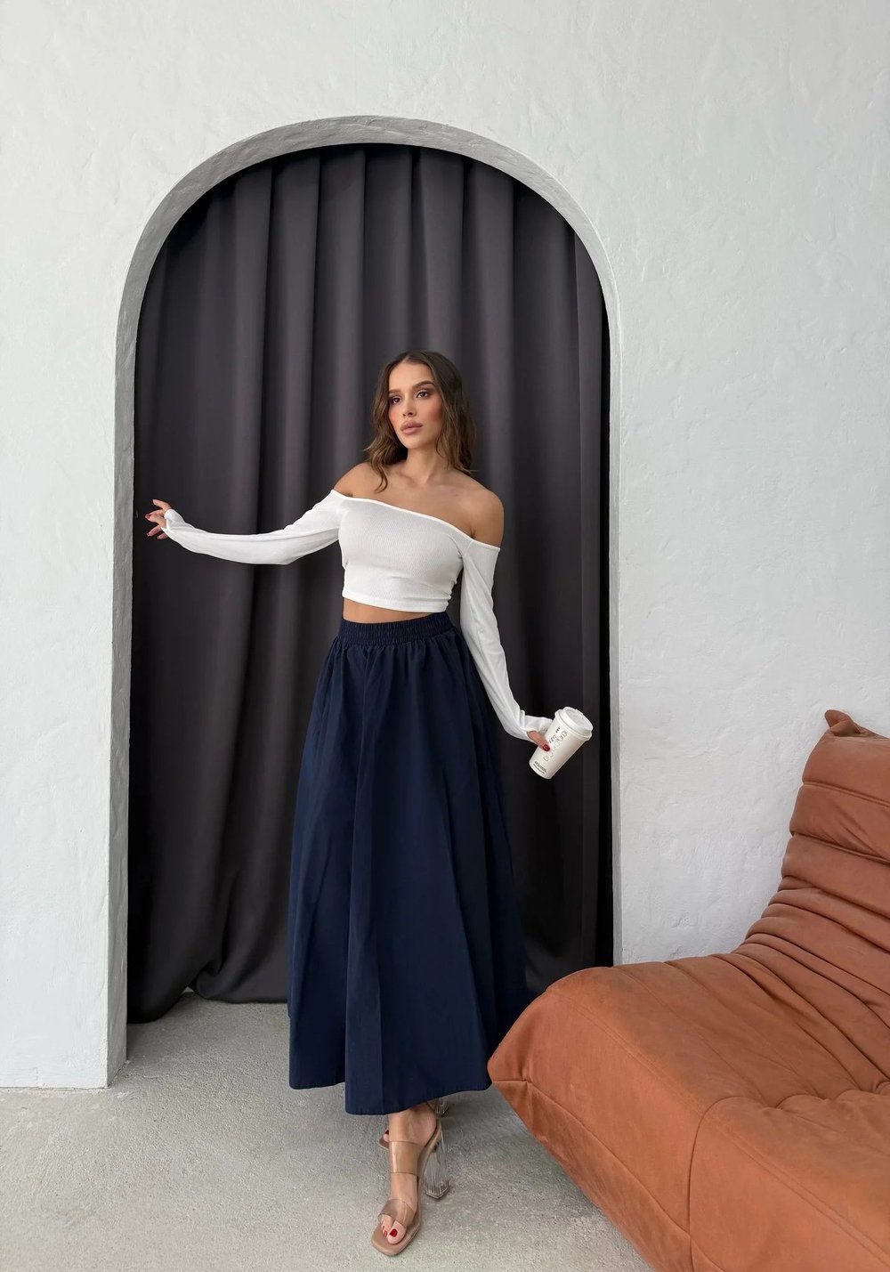 UZUN ÇAN ETEK LACİVERT