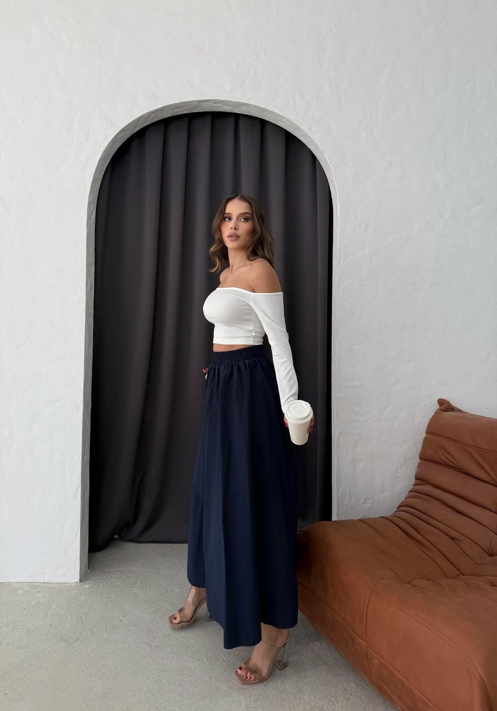 UZUN ÇAN ETEK LACİVERT