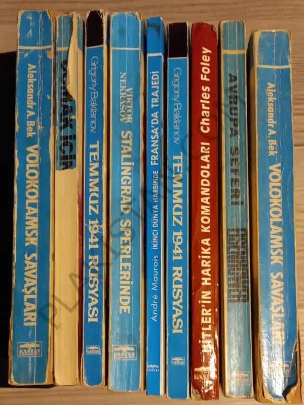 Savaş Romanları Set 2 (KASTAS Yayınları)