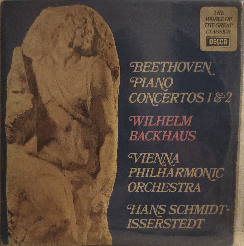 Beethoven, Backhaus, Vienna Philharmonic Orchestra LP PLAK 