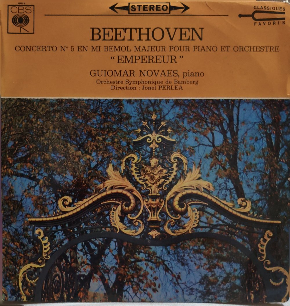 Beethoven*, Guiomar Novaes, Jonel Perlea, Orchestre Symphonique De Bamberg* – Concerto N°5 En Mi Bémol Majeur Pour Piano & Orchestre 