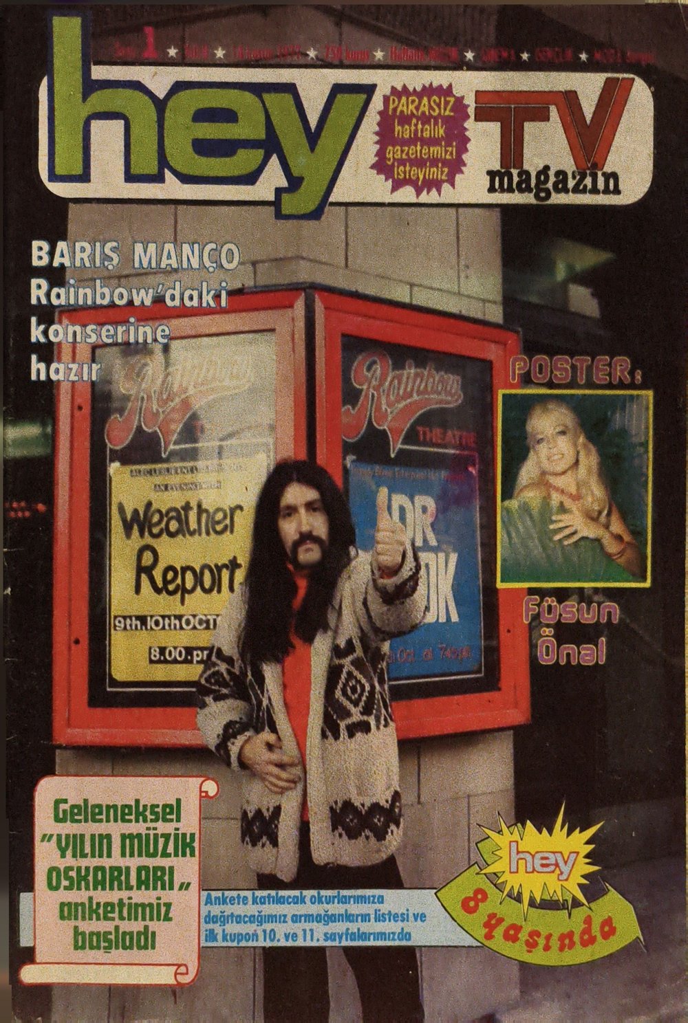 Hey Dergisi 8. Yıl 1. Sayı DERGİ 