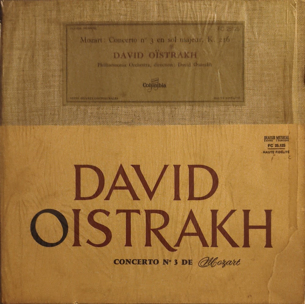 Mozart : Concerto N°3 En Sol Majeur K. 216 LP PLAK 