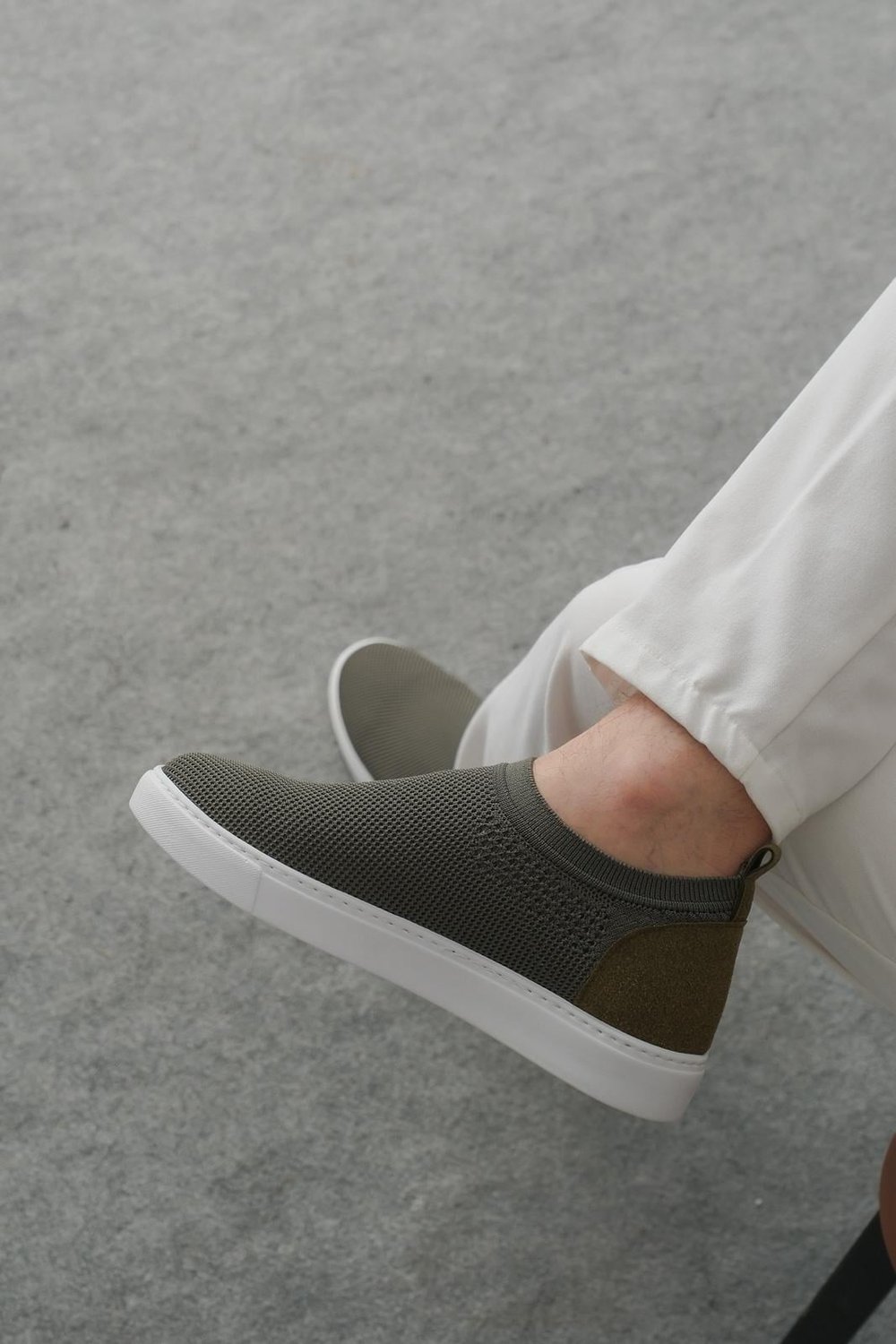 Haki Slip-On Ayakkabı