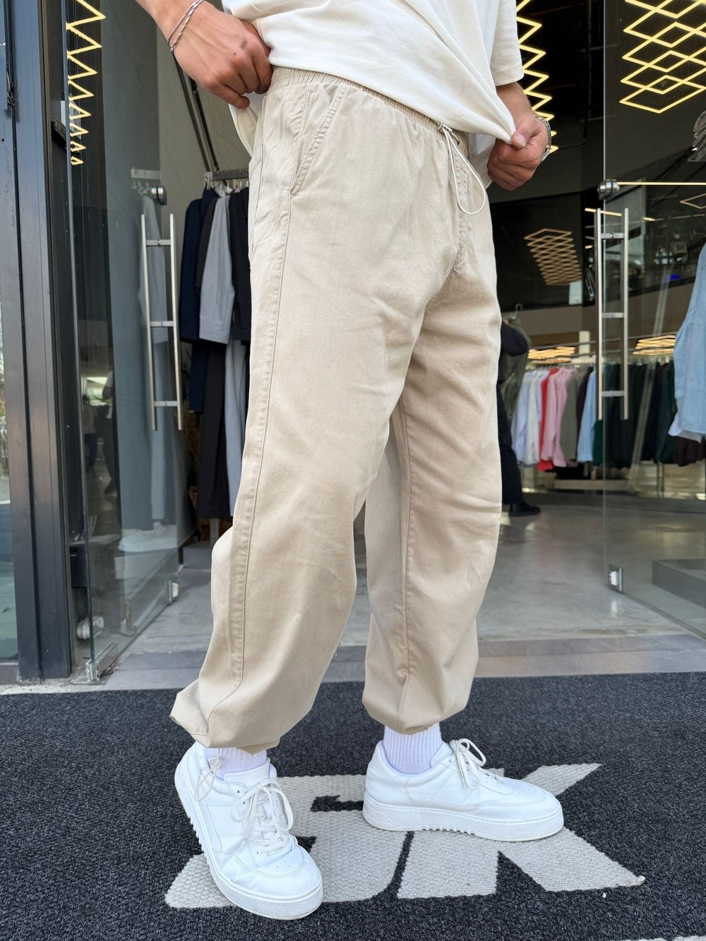 Haki Stoper Paça İthal Gabardin -W5078