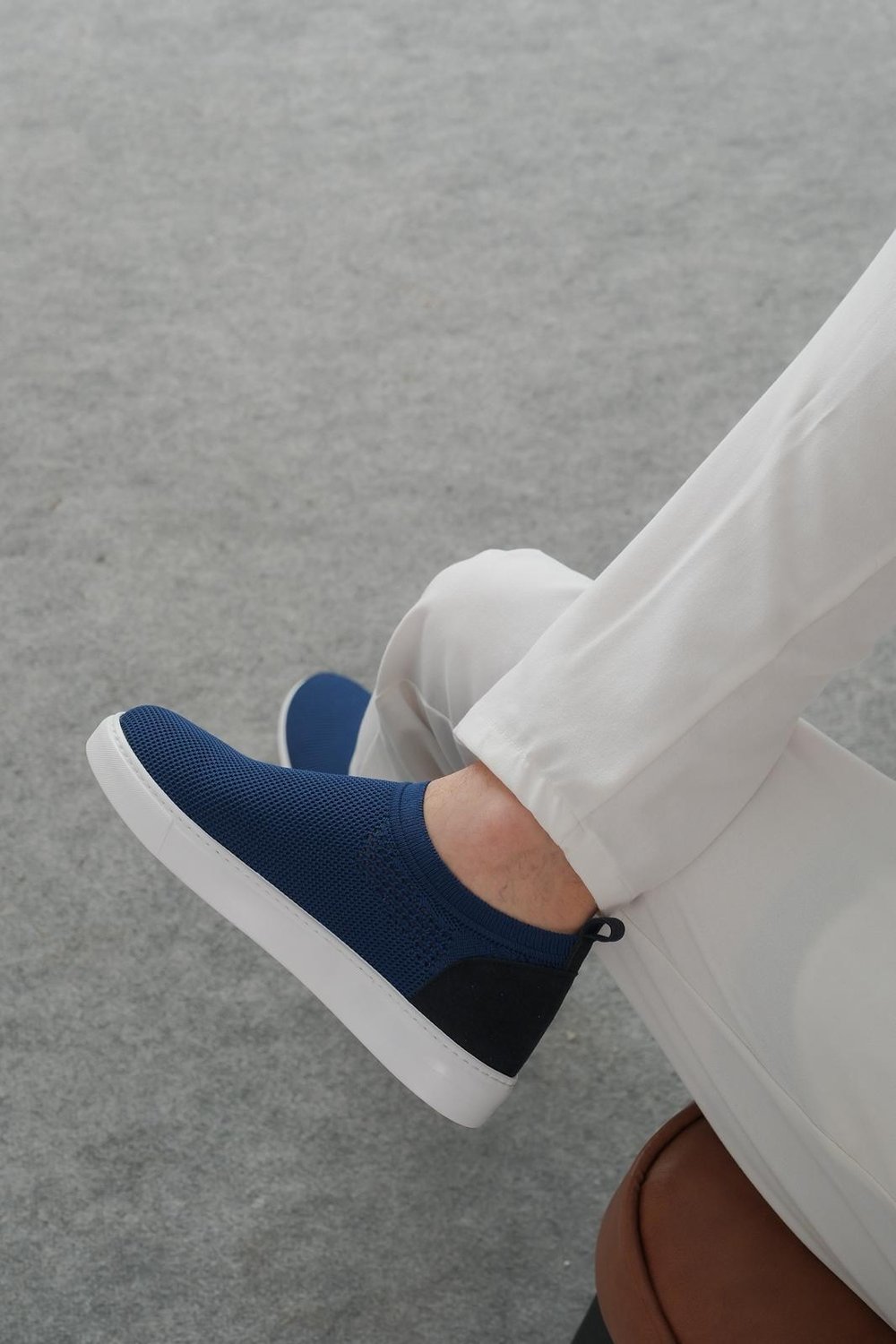 Lacivert Slip-On Ayakkabı