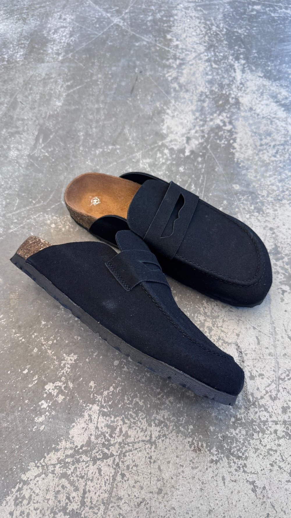 Siyah Loafer Terlik