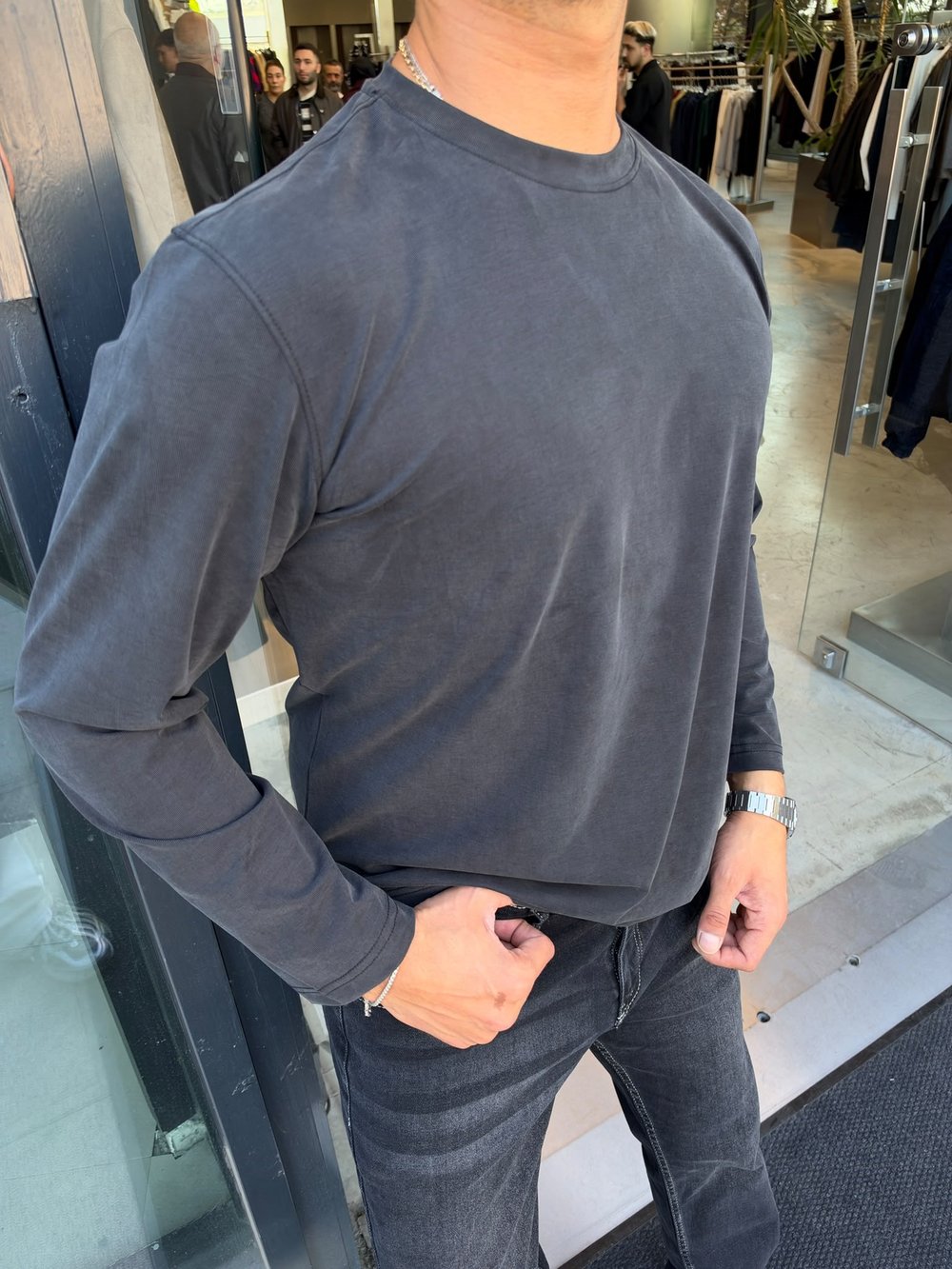 Siyah NG İthal Cupra Sweat