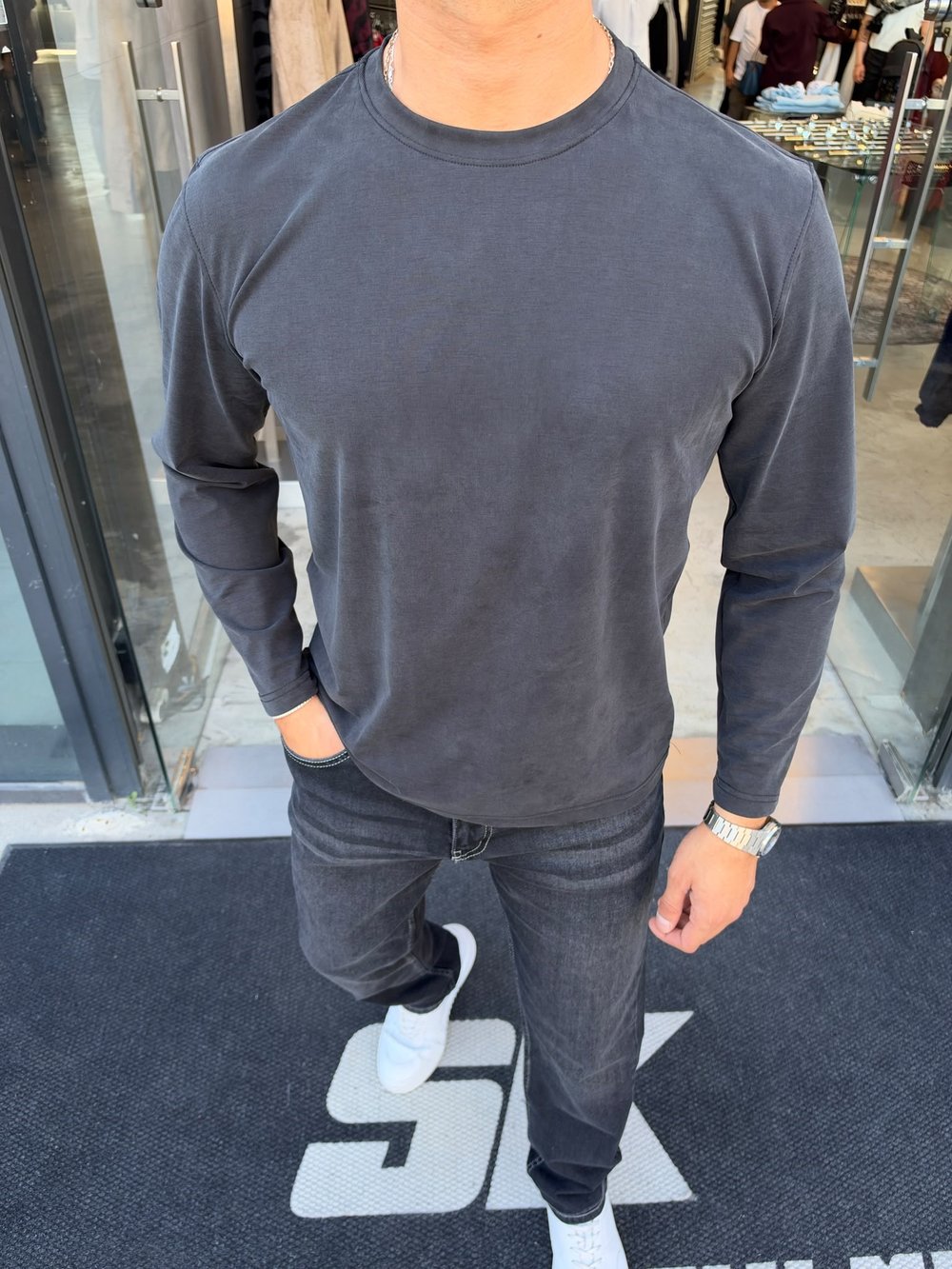 Siyah NG İthal Cupra Sweat